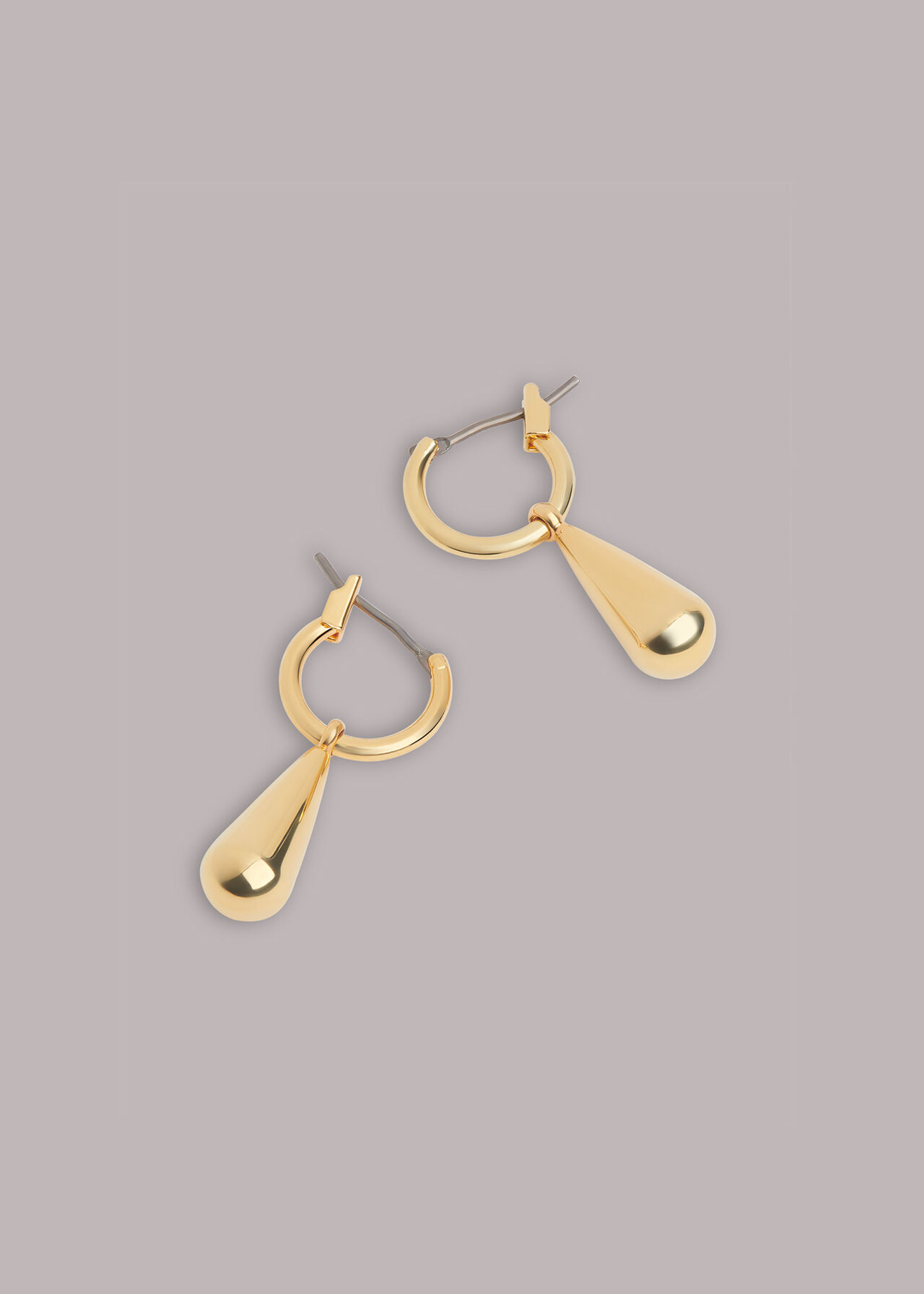 Teardrop Hoop Earring