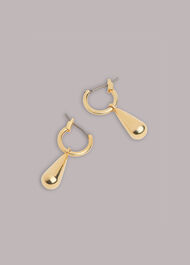 Teardrop Hoop Earring