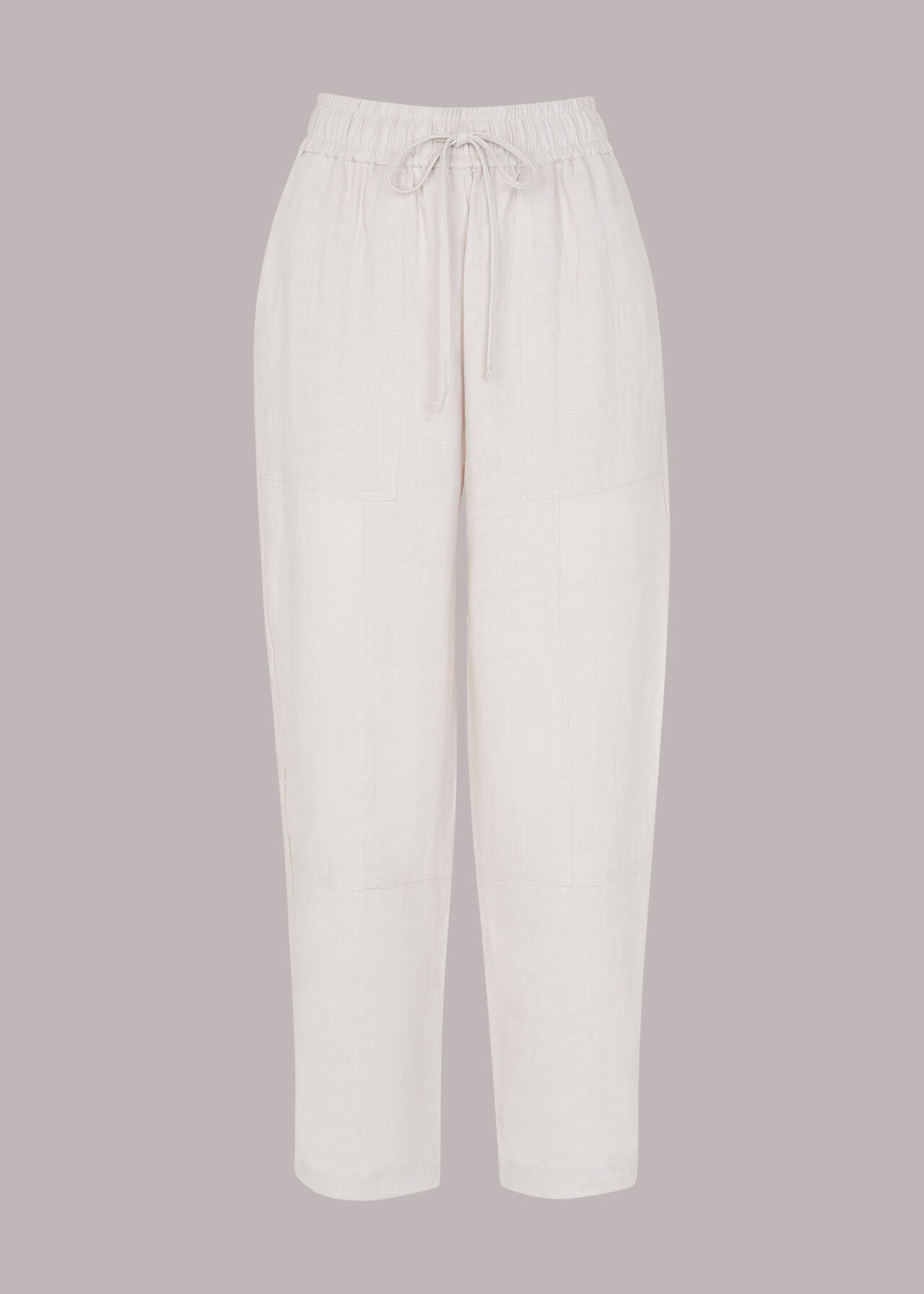 Linen Cargo Trouser