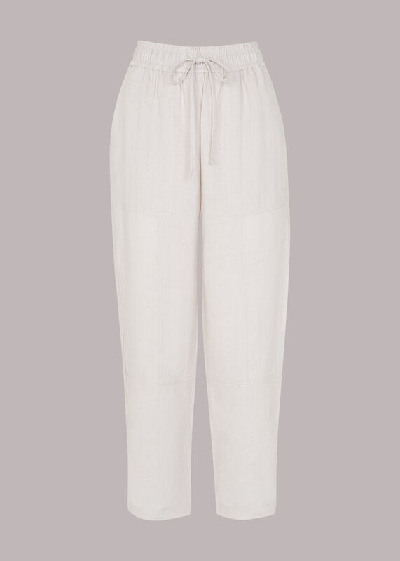 Linen Cargo Trouser