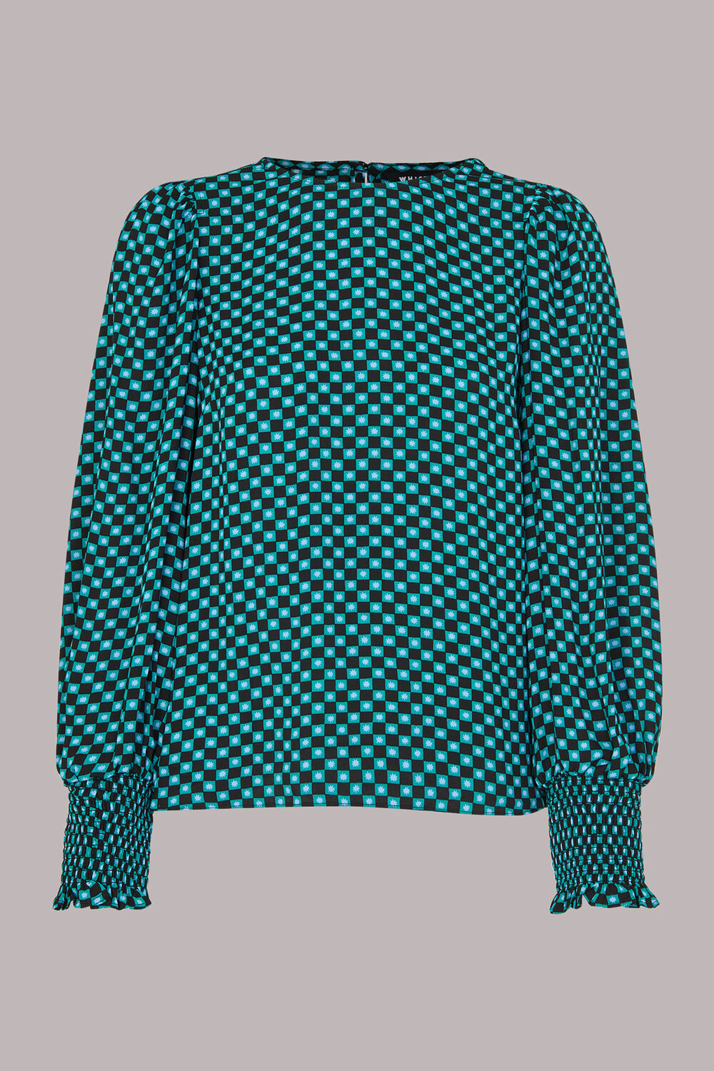 Multicolour Star Check Tessa Top