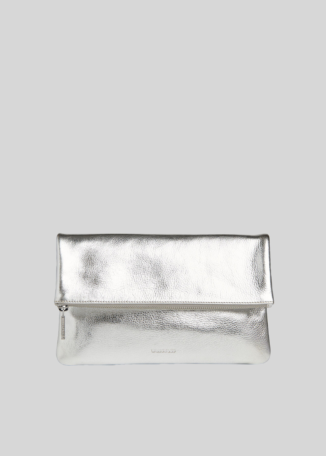 Silver Chapel Foldover Clutch, WHISTLES