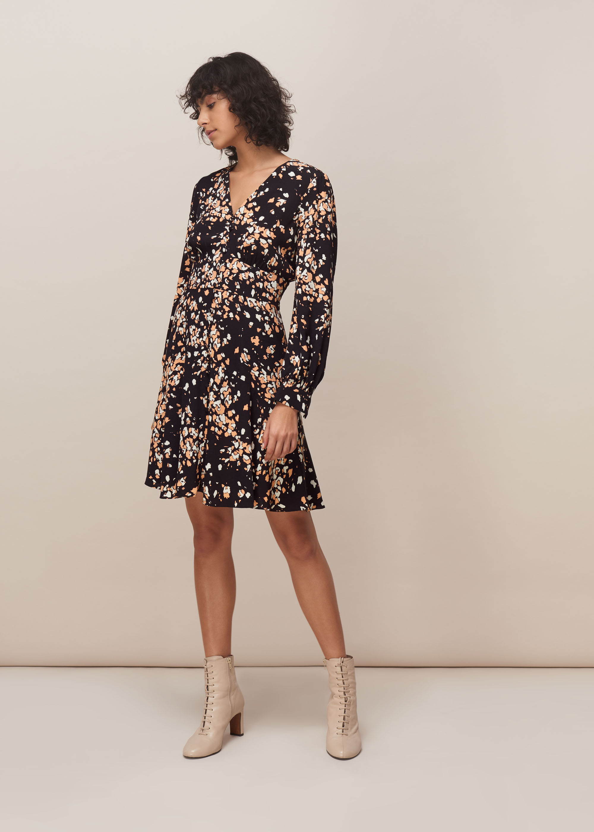 Whistles kamala dress best sale