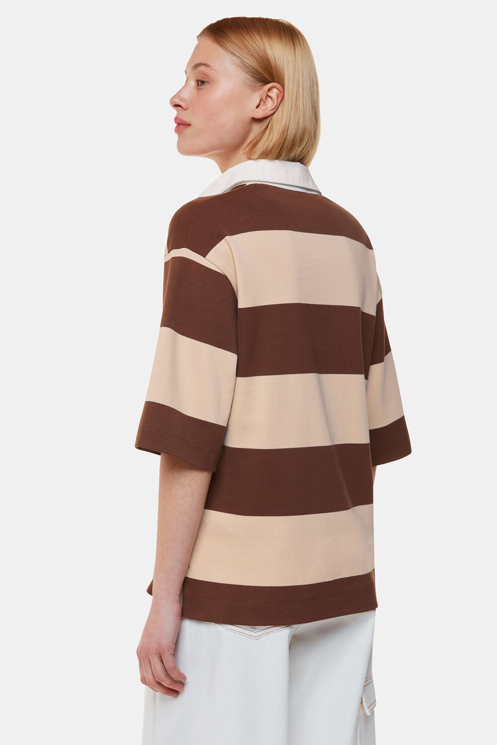 Stripe Rugby T-Shirt
