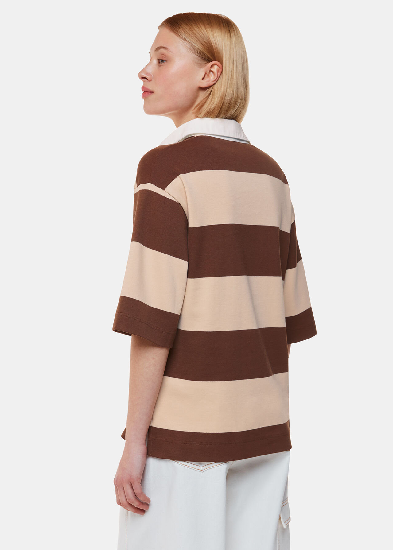 Stripe Rugby T-Shirt