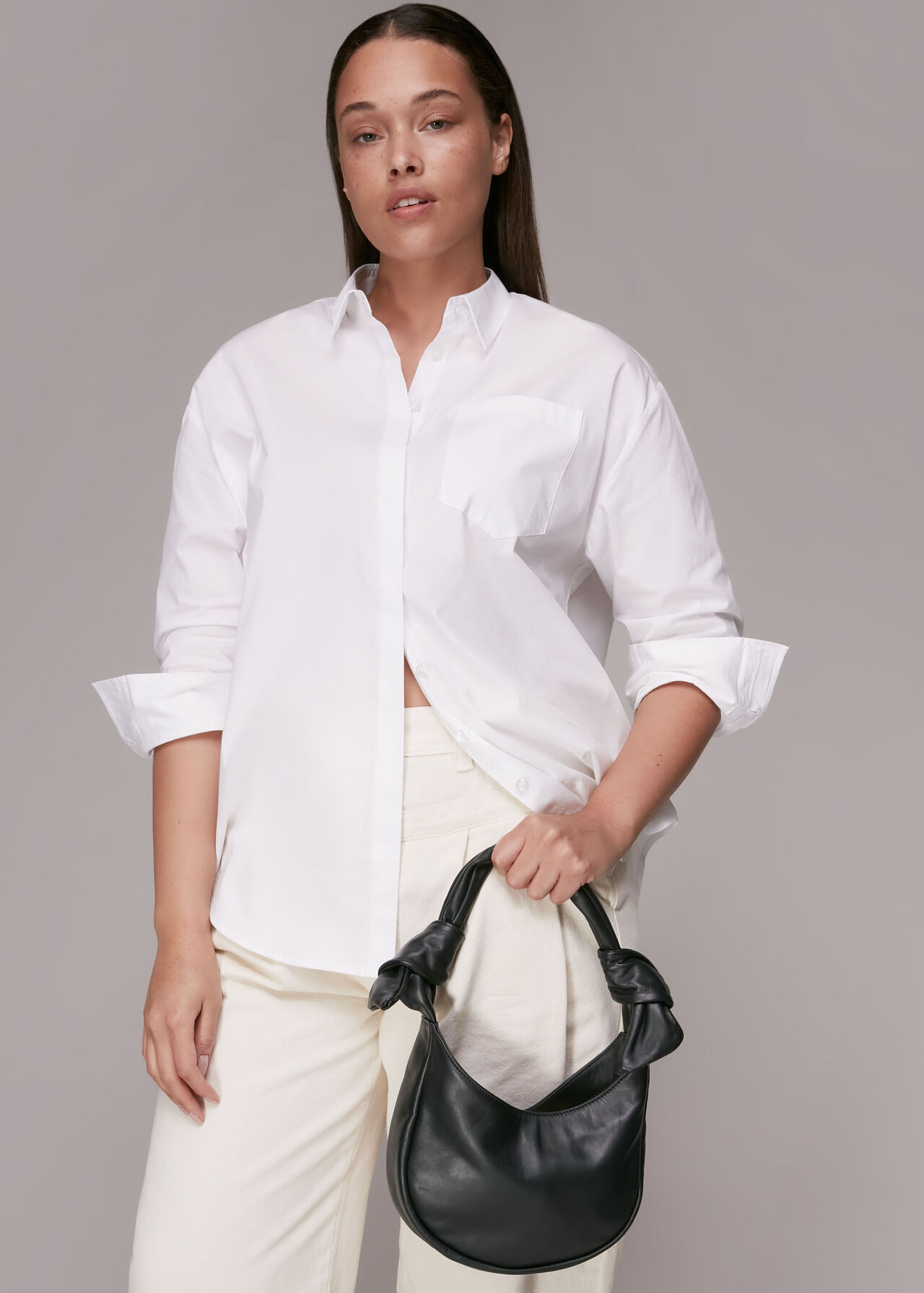 Linden Knotted Handle Bag