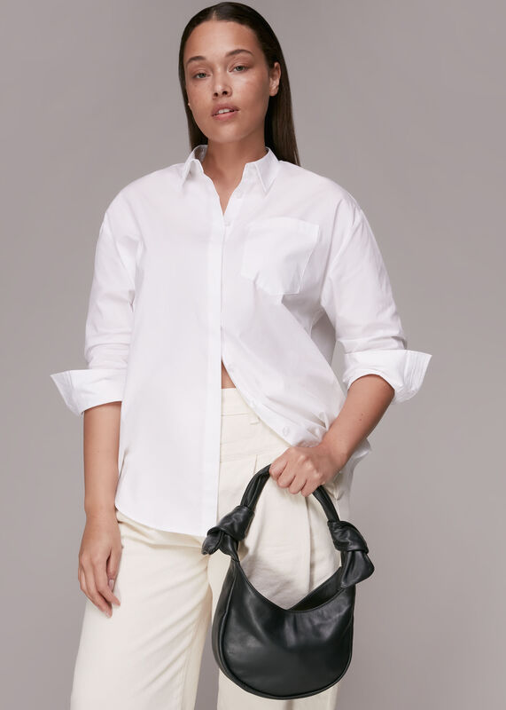 Linden Knotted Handle Bag