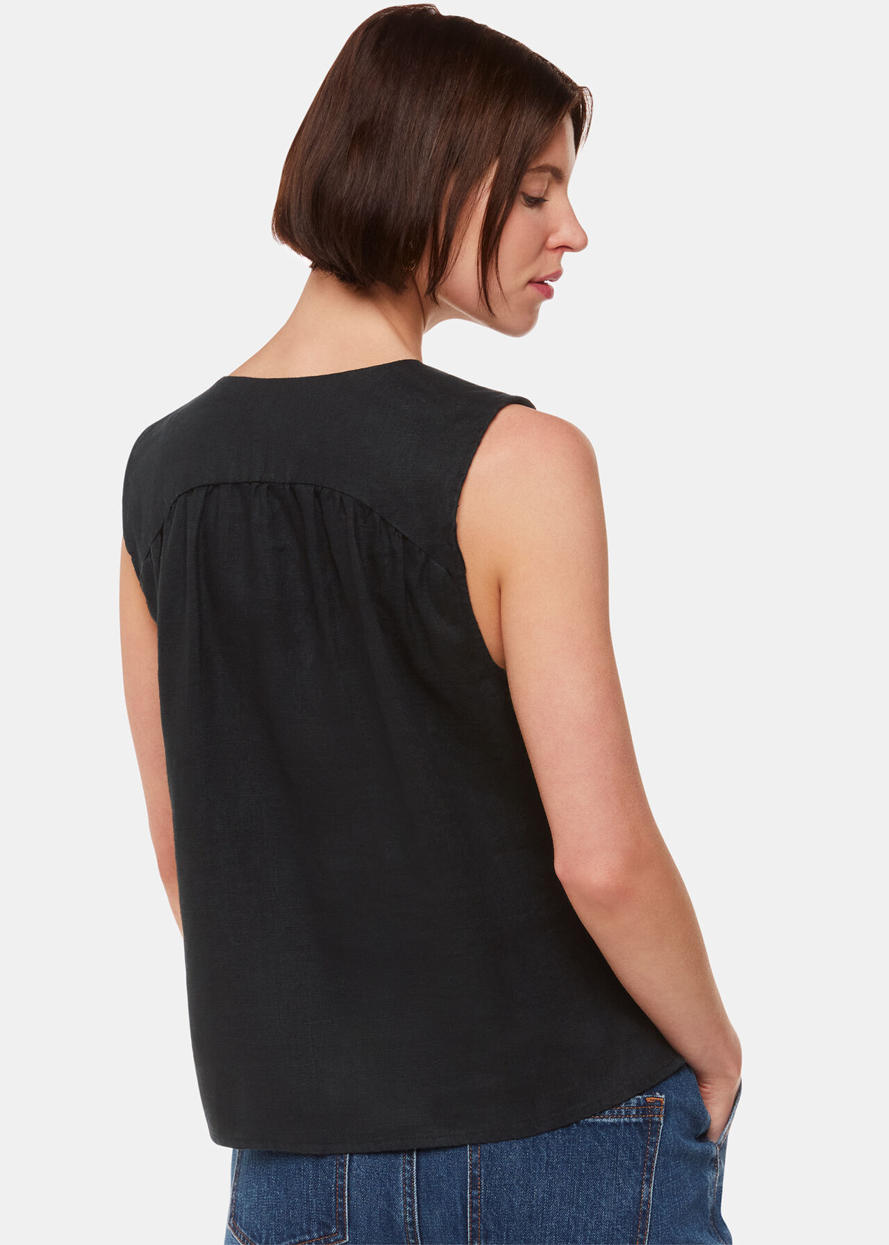 Laura Linen Tank