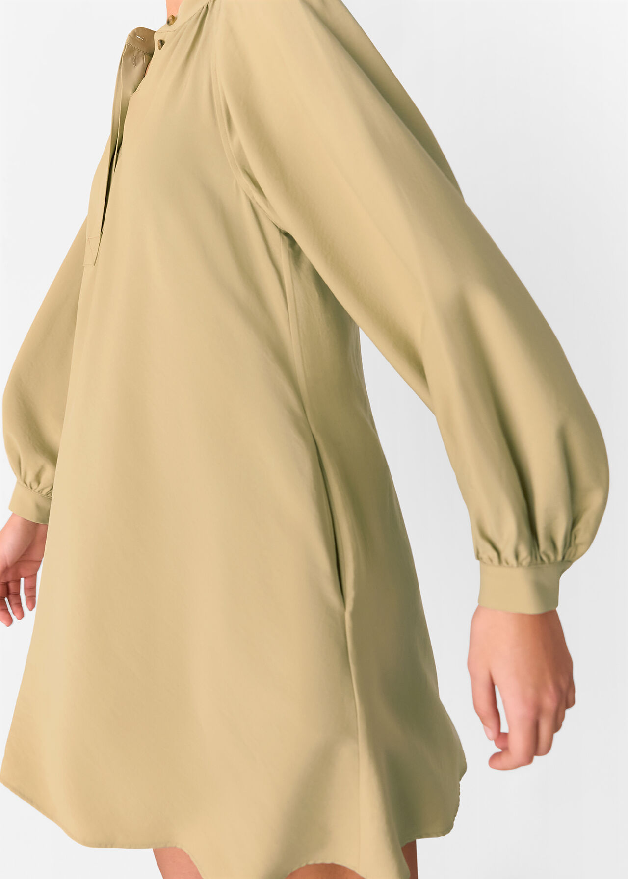 Full Volume Gathered Dress