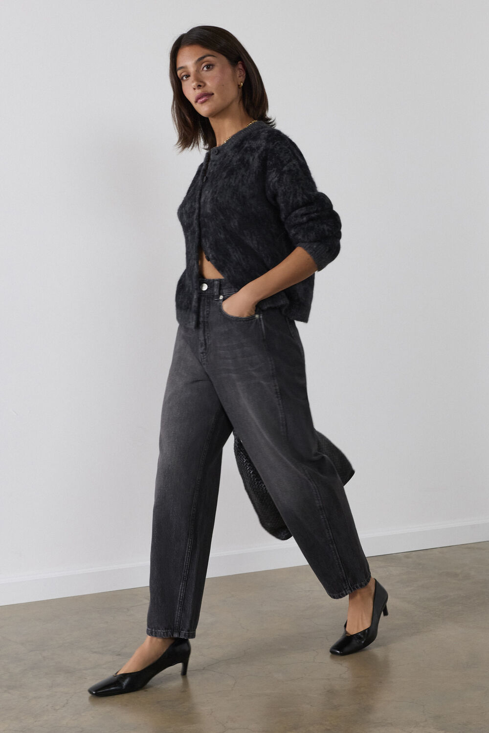 Authentic Barrel Leg Jean