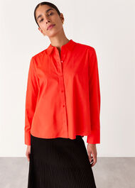 Boxy Cotton Shirt