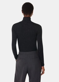 Annie Sparkle Roll Neck