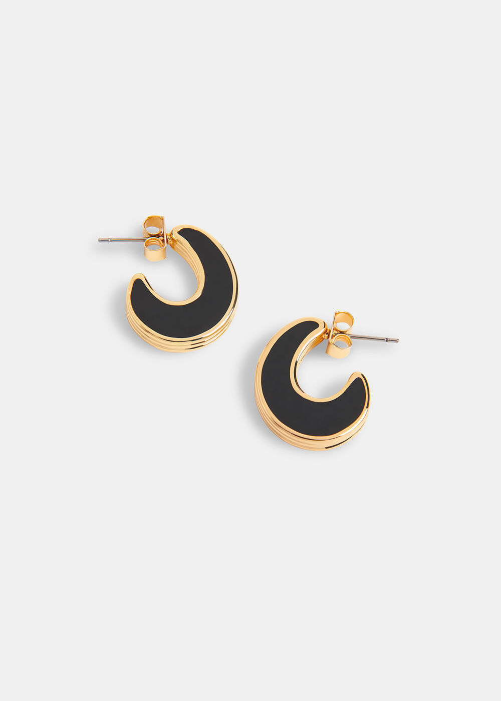 Double Enamel Earring