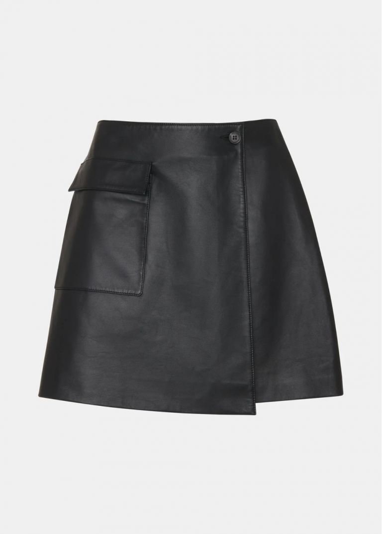 How To Wear The Leather Skirt This Autumn-Winter | Inspiration | WHISTLES