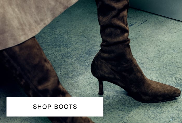 dark brown suede western ankle boot