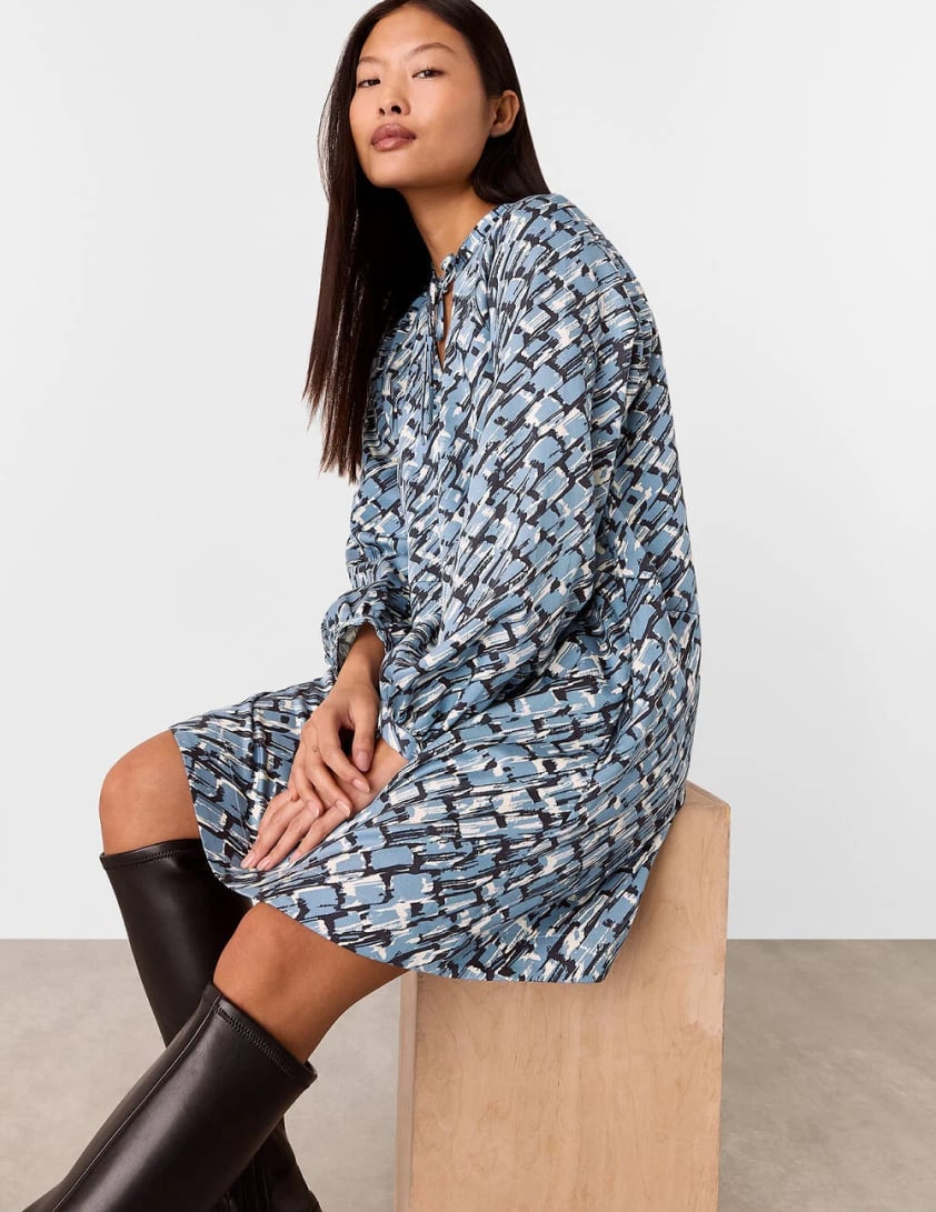 Whistles women’s black and white printed blouse – shop sale tops.