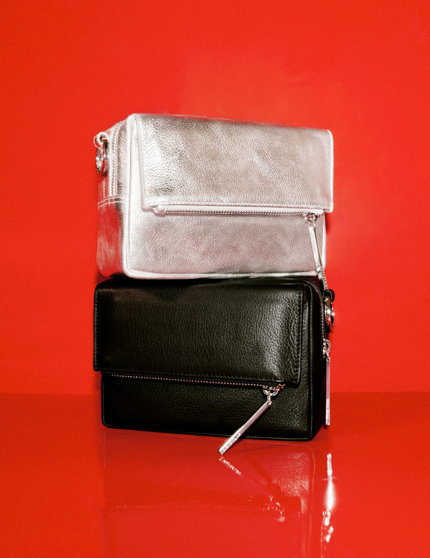 White borge handbag