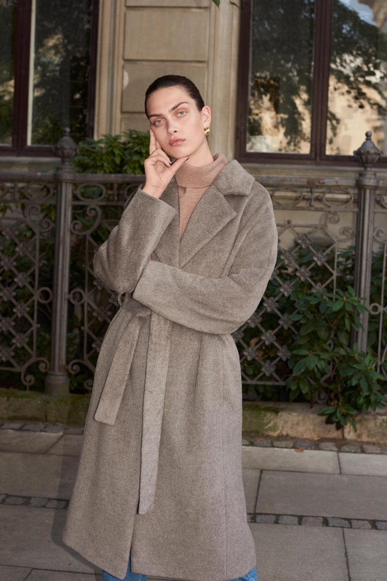 Whistles textured wrap best sale coat