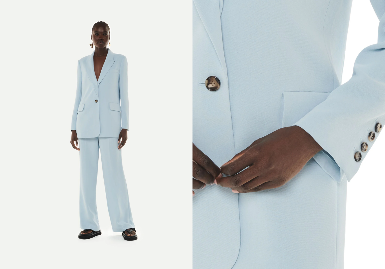 ZARA presented tailored suits SpringSummer 2017 collection