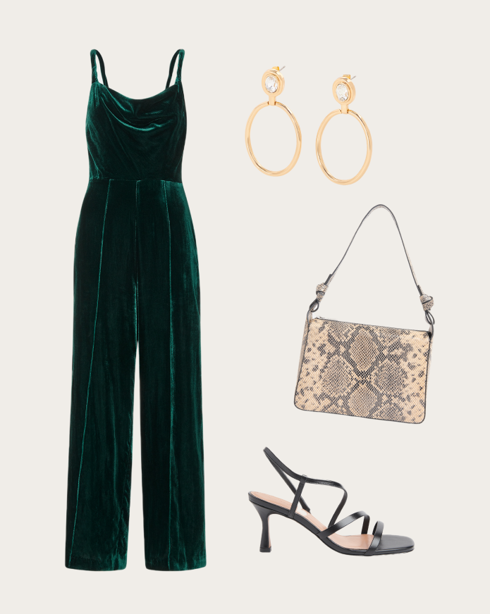 Velvet romper outfit hotsell