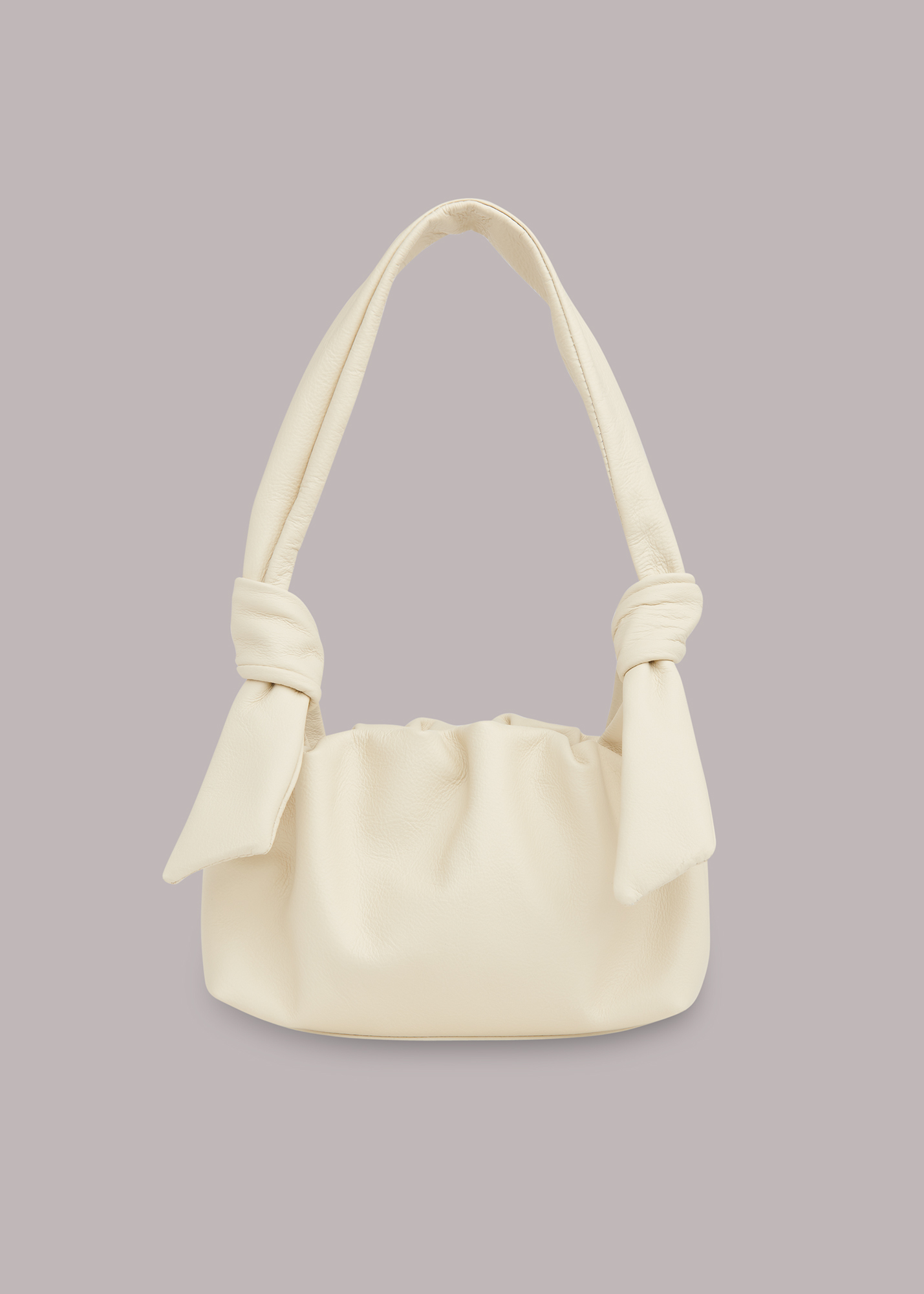 Whistles Women's Beige Ravi Ruched Mini Bag 