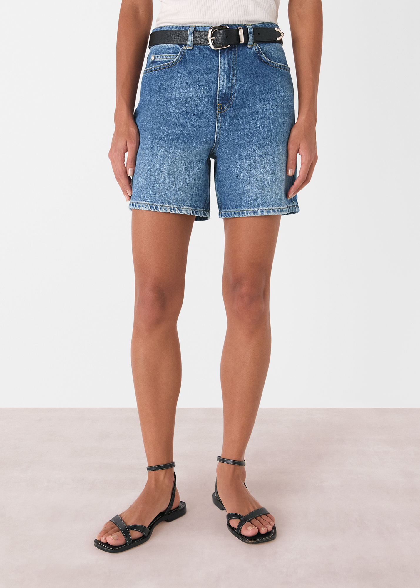 Whistles Women's Denim Authentic Short Size 27