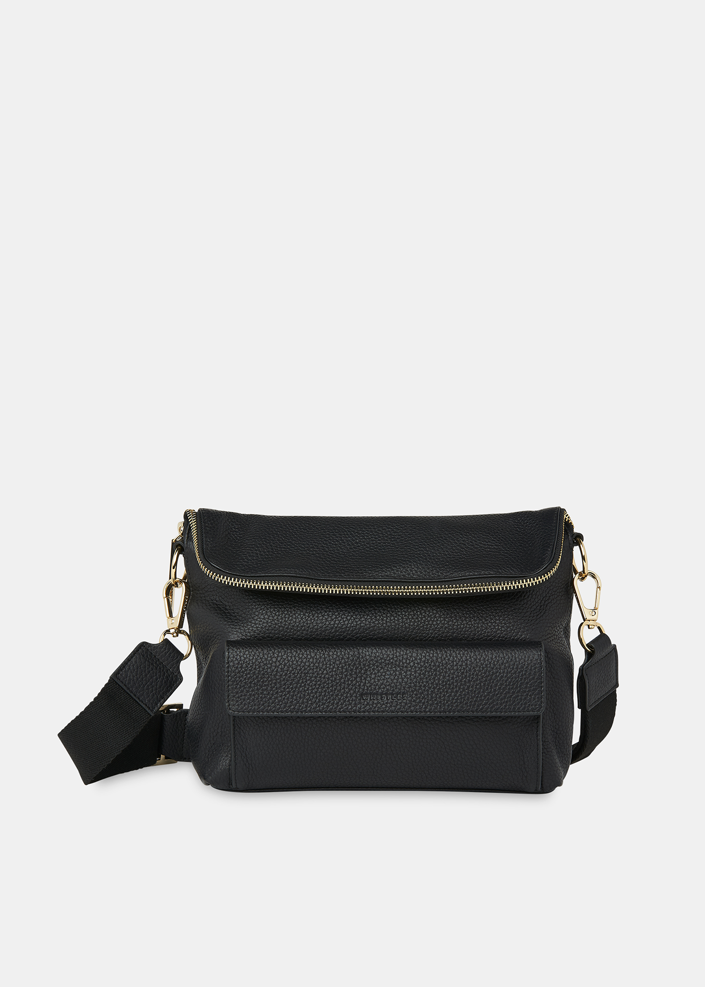 Whistles Women's Black Vida Crossbody Bag 