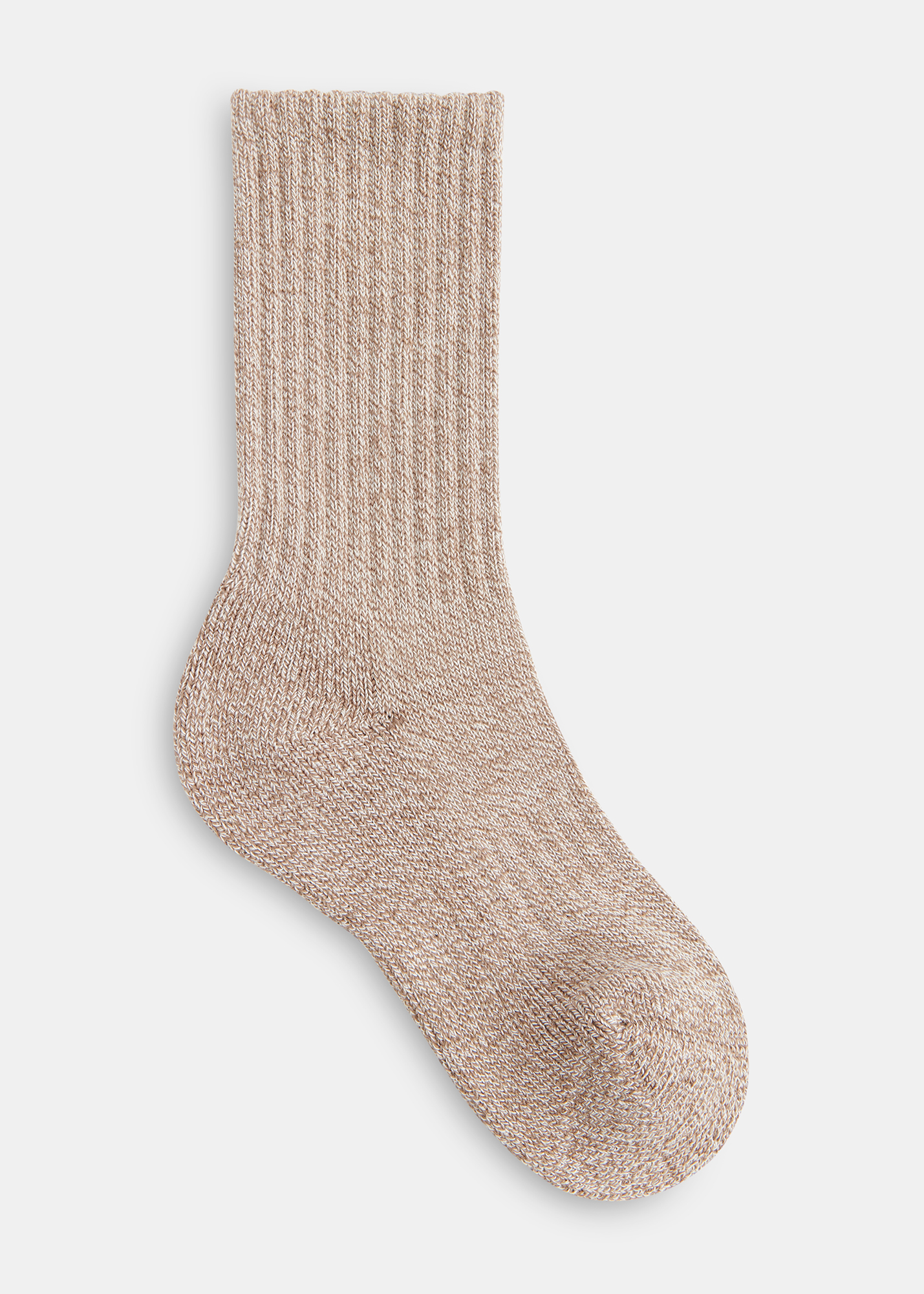Whistles Women's Neutral Chunky Marl Socks 