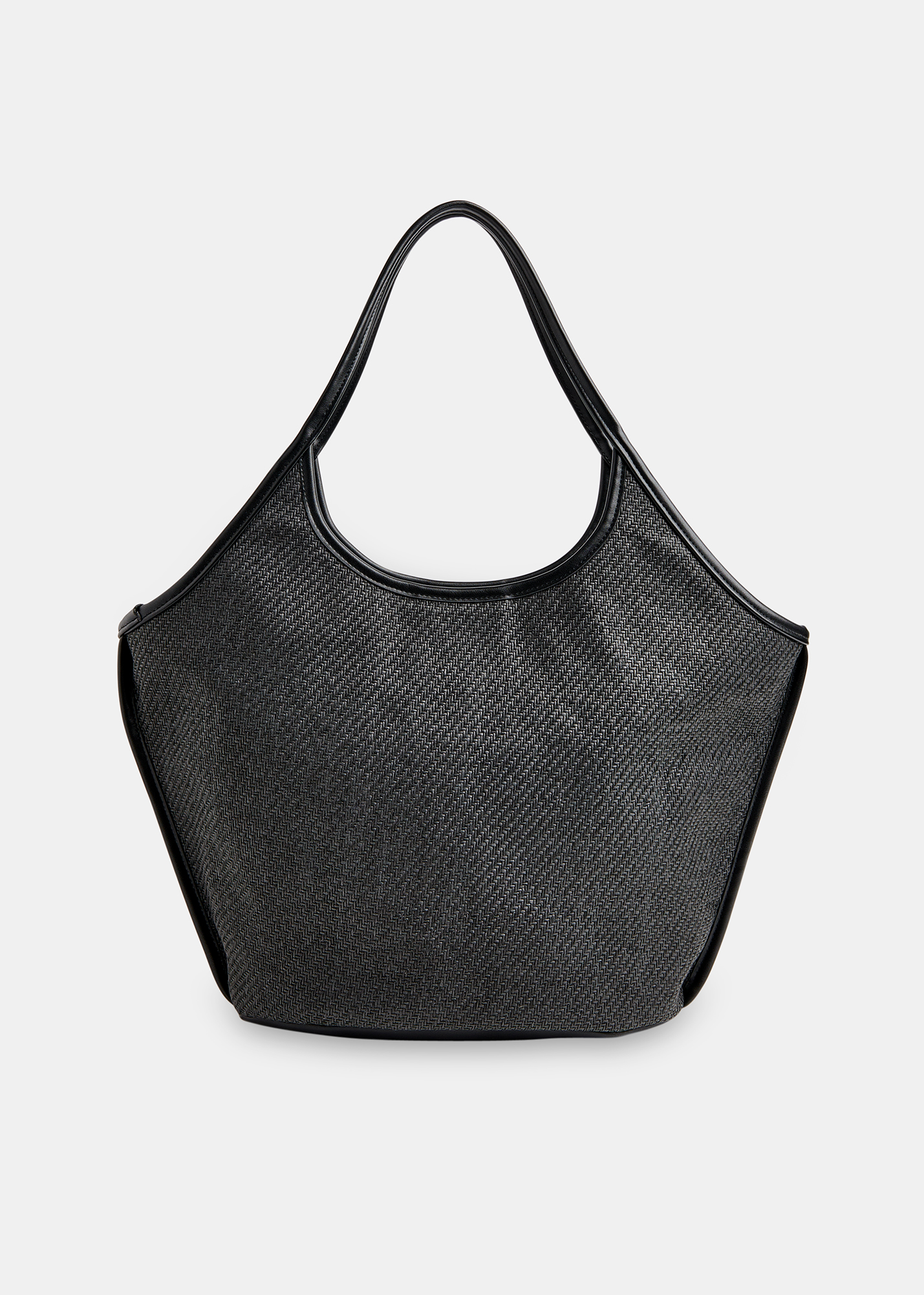 Whistles Women's Black Mira Straw Tote 