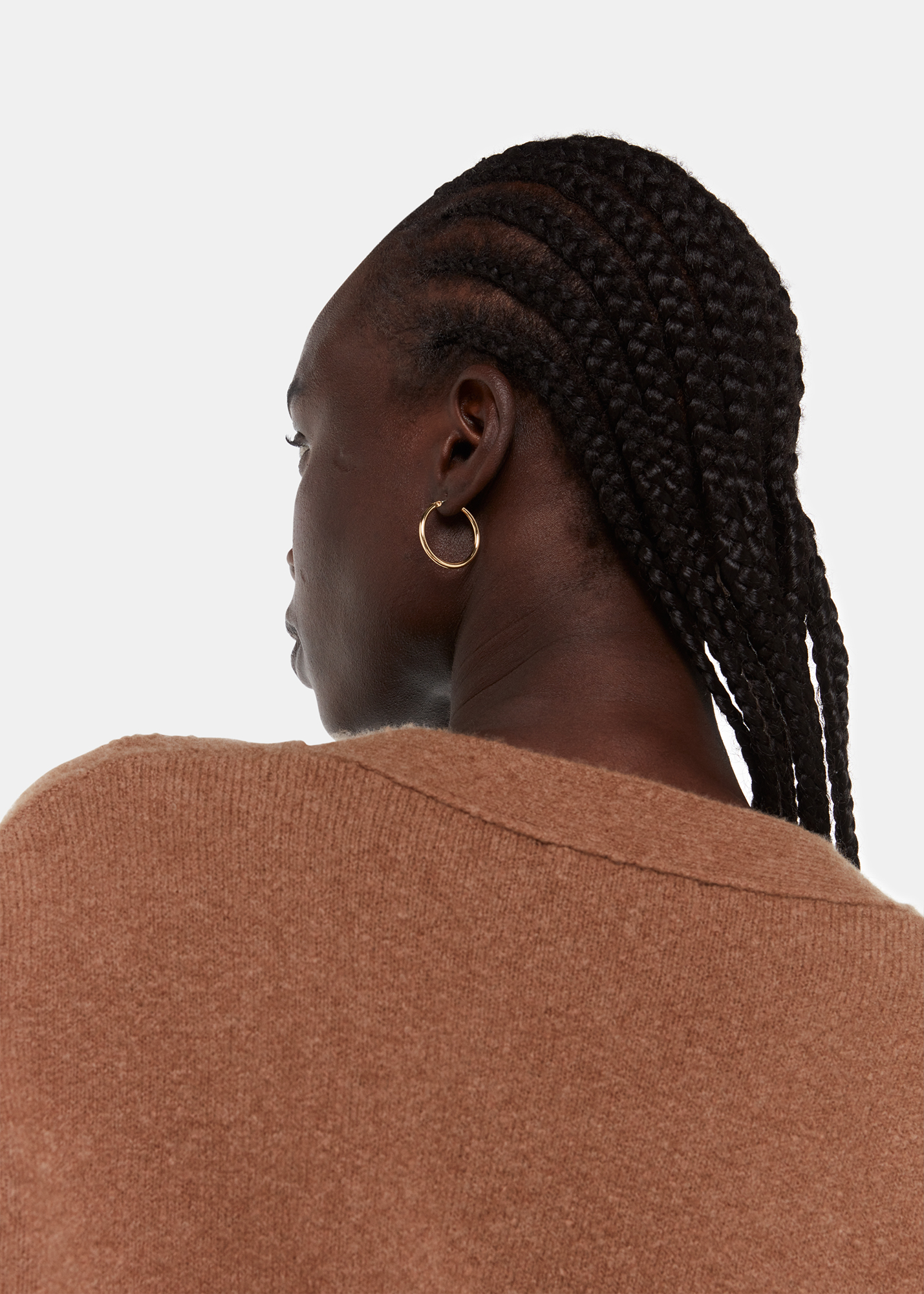 Whistles Women's Gold Classic Hoop Earring 