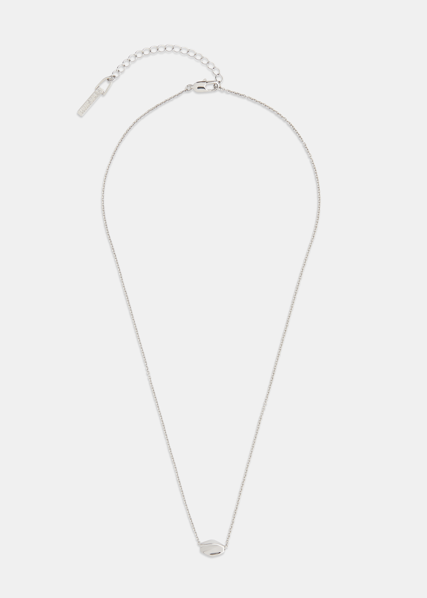 Whistles Women's Silver Bead Pendant Necklace 