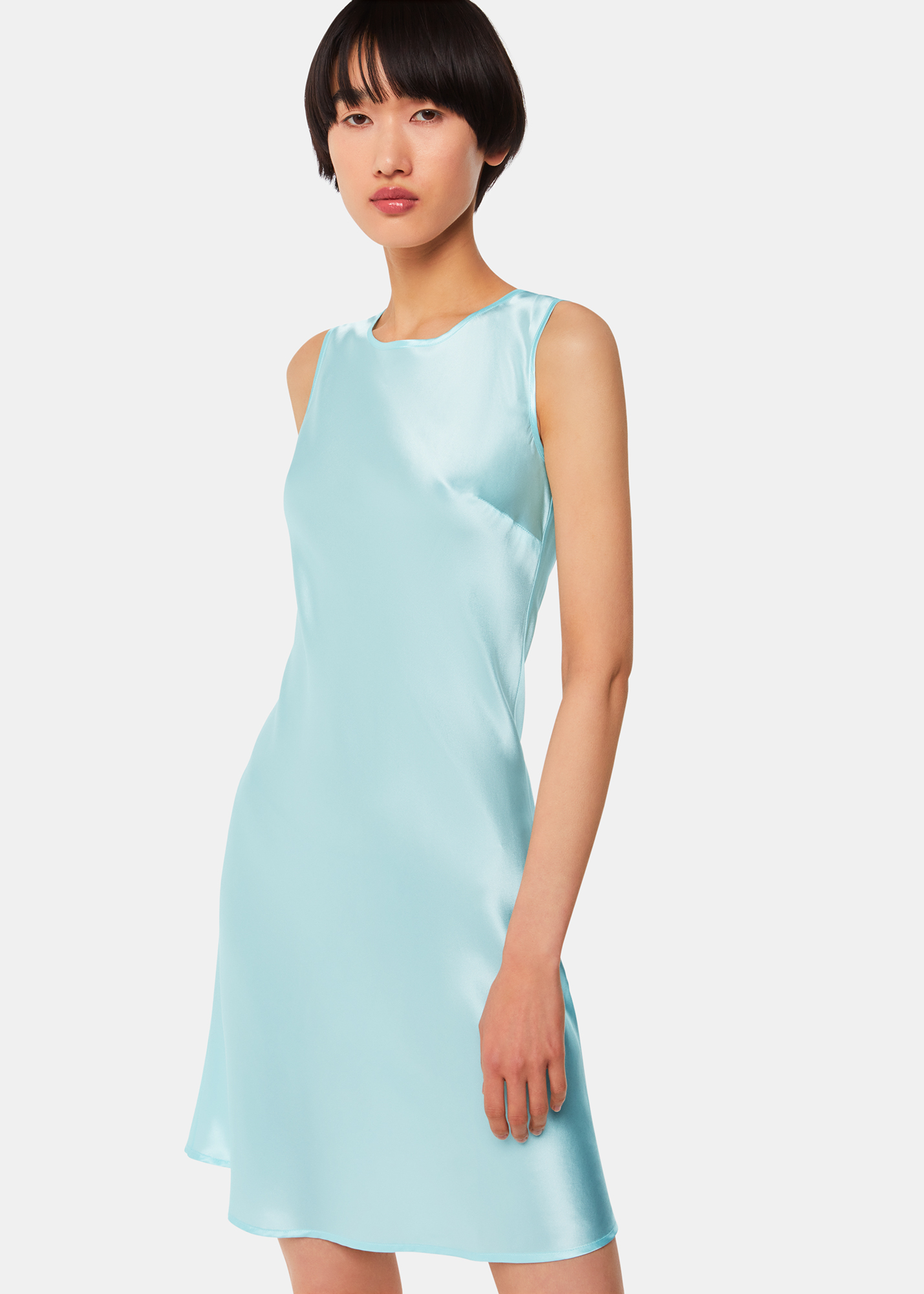 Whistles Hai Women's Pale Blue Dora Dress Exclusive Size XS