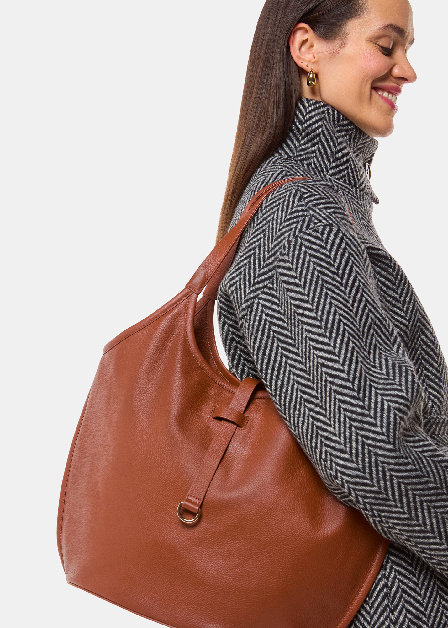 Whistles Women's Brown Leonora Tote Bag 