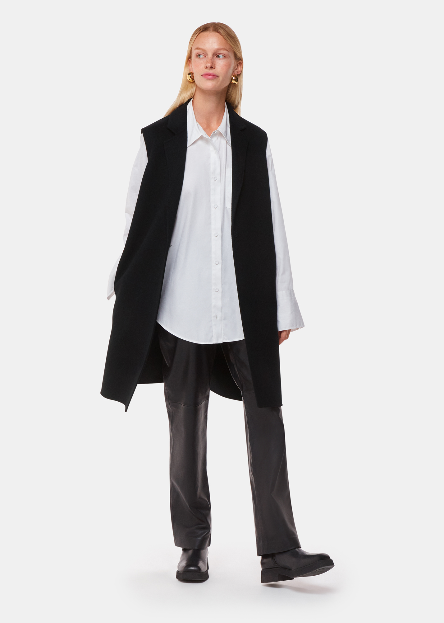 Whistles Women's Eve Double Face Waistcoat