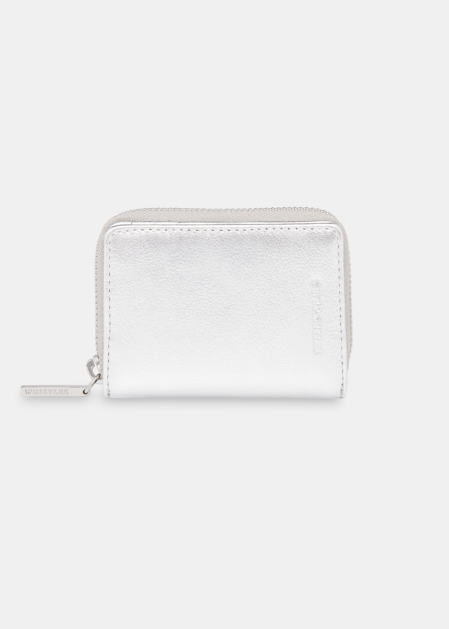 Whistles Women's Silver Koa Compact Purse 