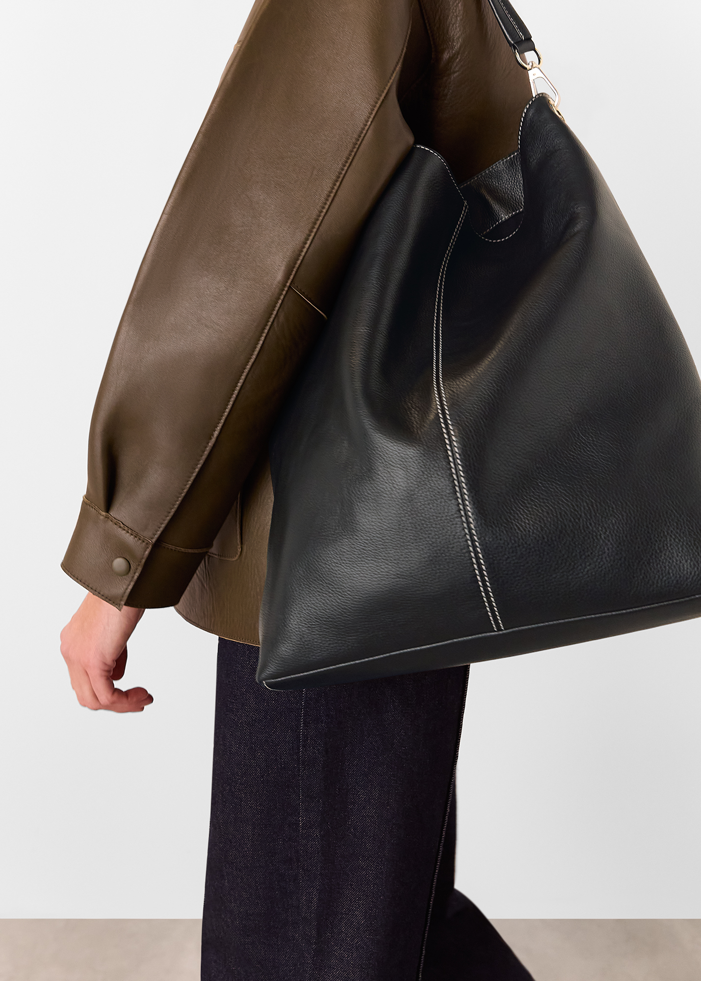 Whistles Women's Black Kamil Tote Bag 