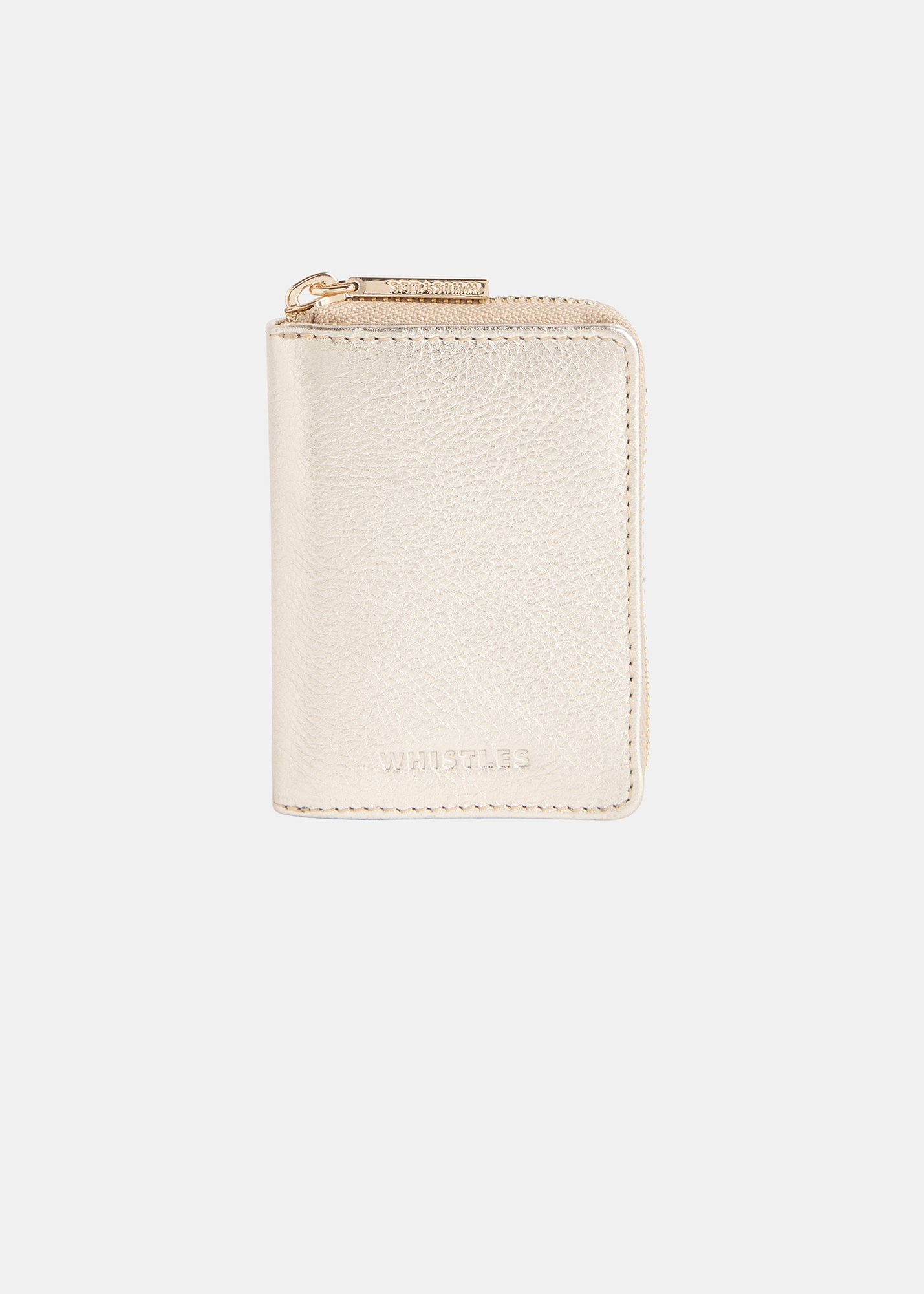 Whistles Women's Gold Koa Compact Purse 