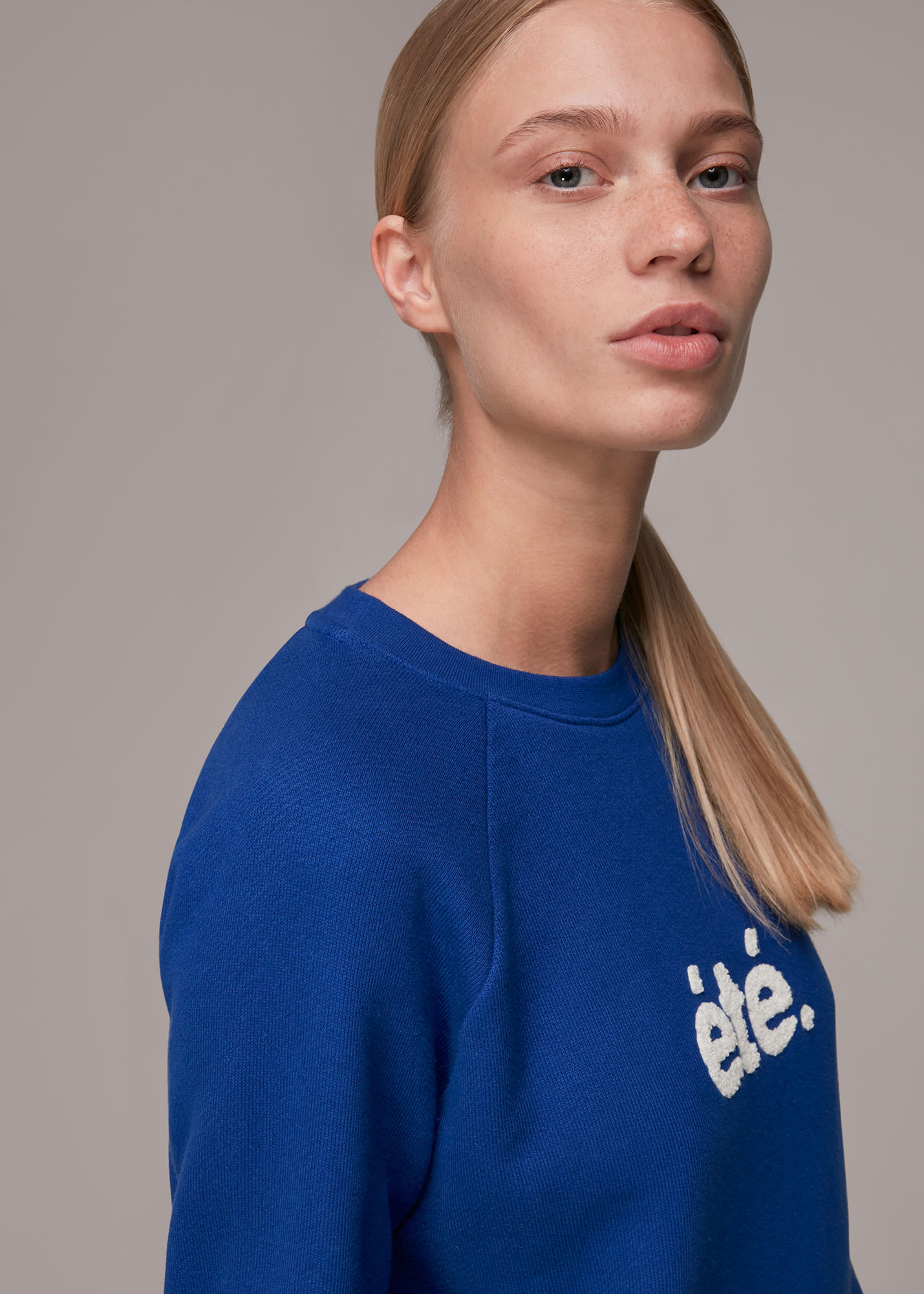 Whistles Women's Blue Ete Sweat Size XS