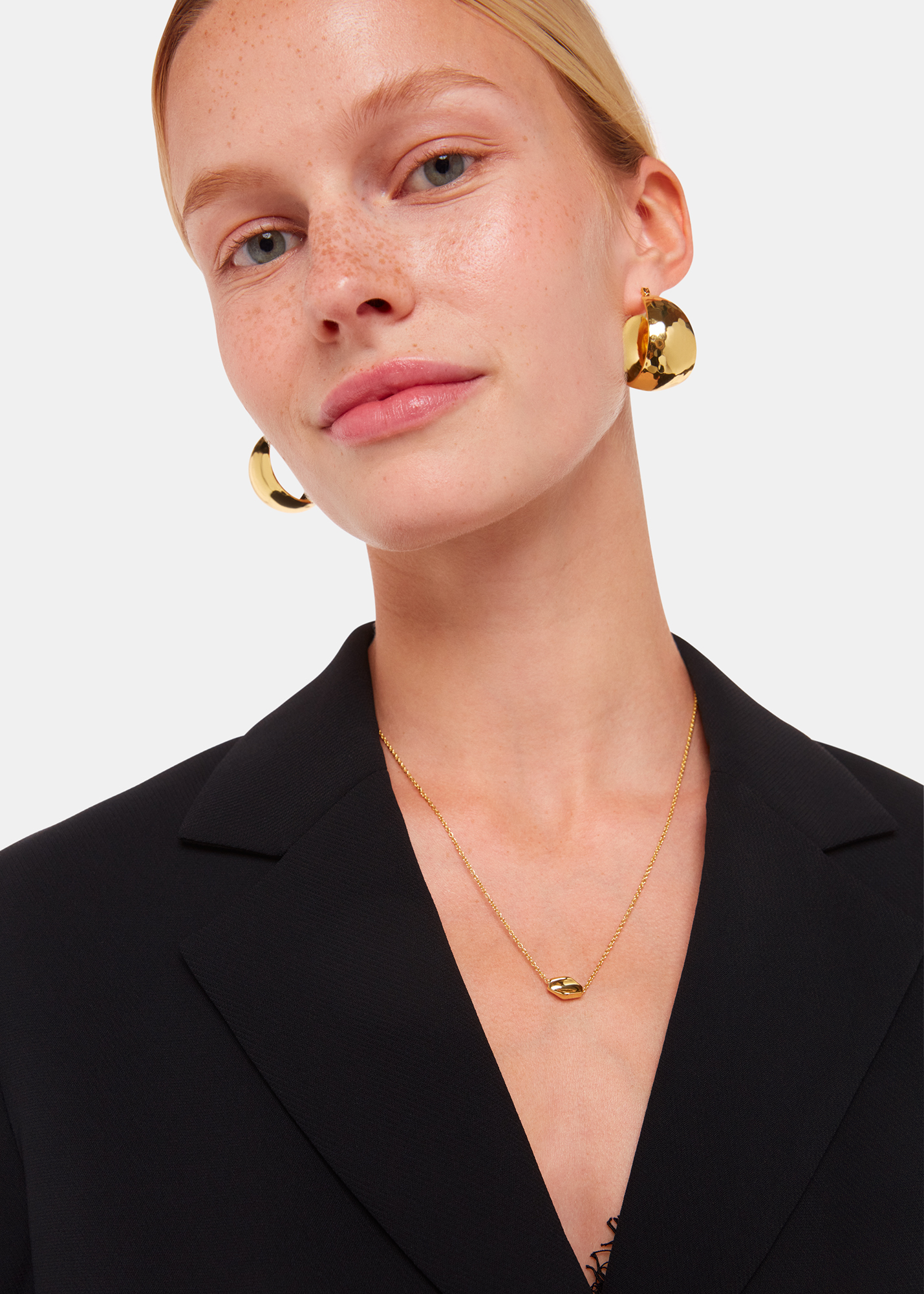 Whistles Women's Gold Bead Pendant Necklace 