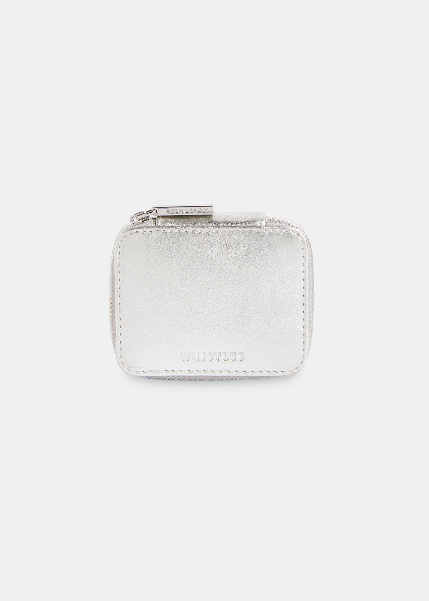 Whistles Women's Silver Lotta Mini Jewellery Box 