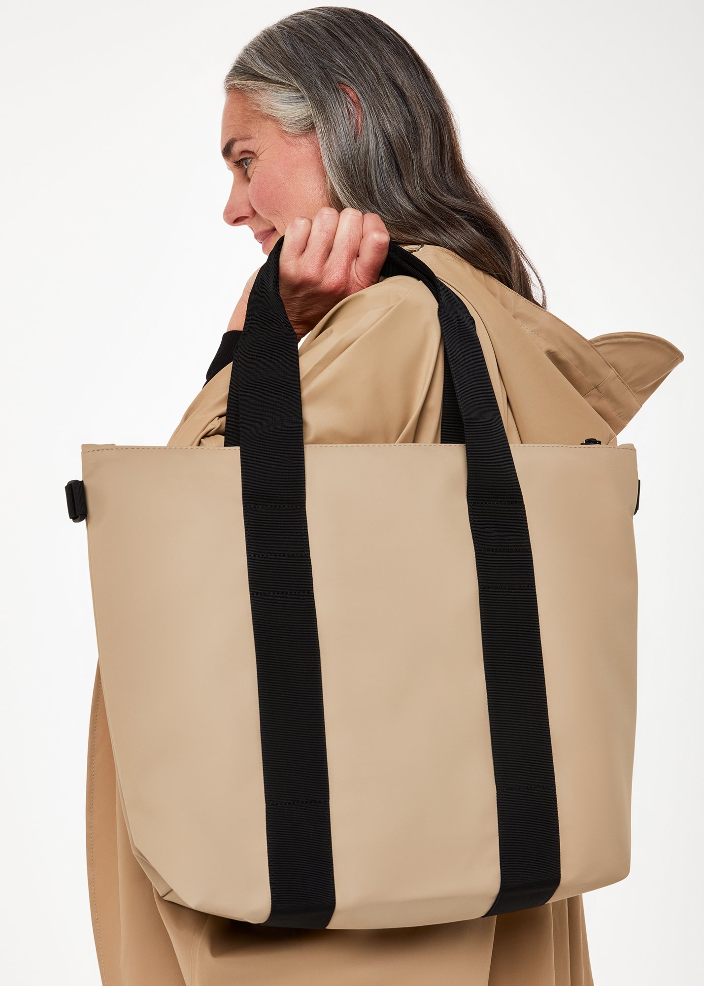 Whistles Rains Women's Taupe Tote Bag 
