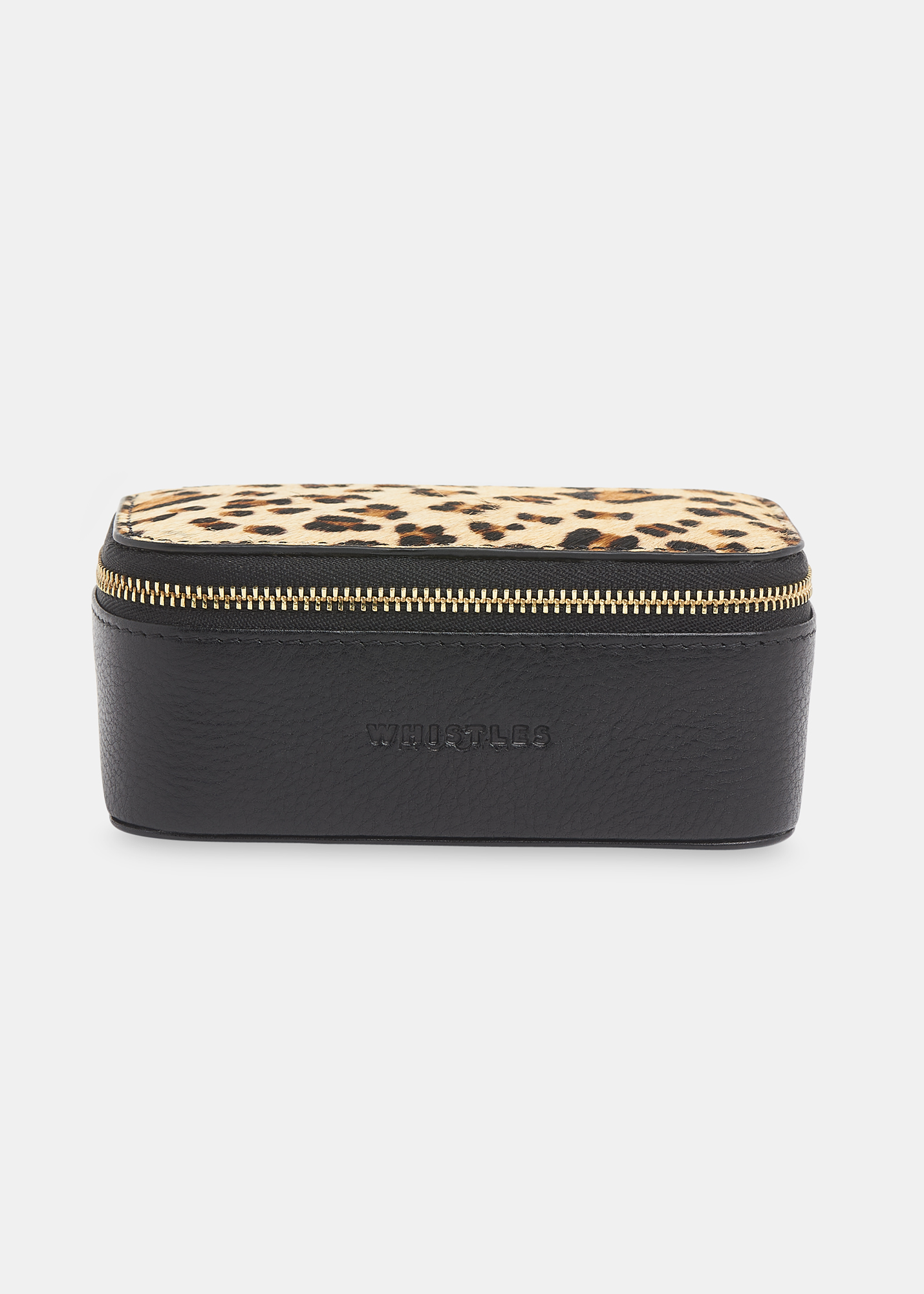 Whistles Women's Leopard Print Neve Jewellery Box 