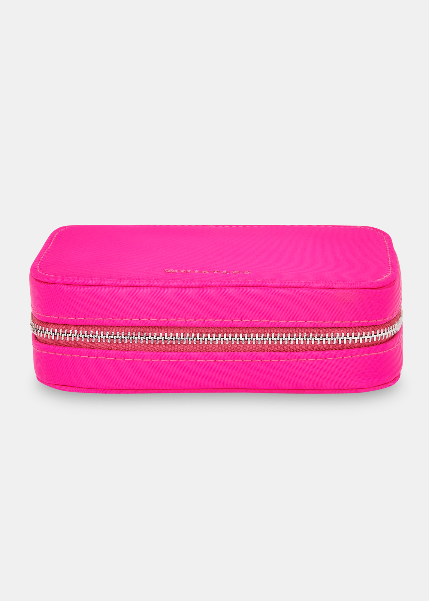 Whistles Women's Pink Della Nylon Jewellery Box 