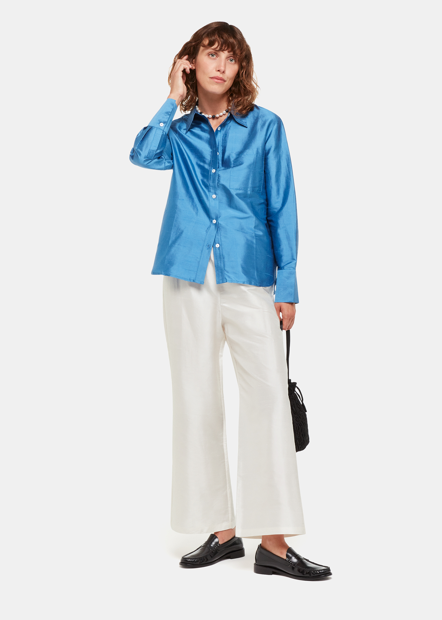 Whistles Hai Women's Ivory Lara Trouser Size S